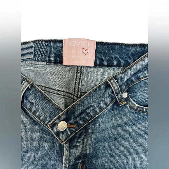 Revice Denim Viper straight jeans Follow my Lead Size 26 - Picture 3 of 8